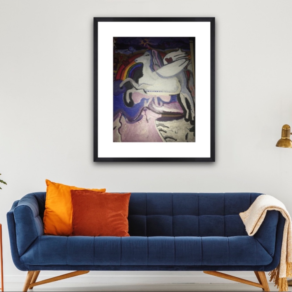 The Unicorn(Acrylic Painting)